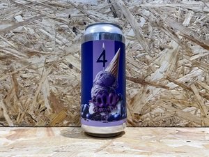 Azvex Brewing Co // SCOOP - Blueberry Cheesecake Ice Cream Sour // 6.0% // 440ml
