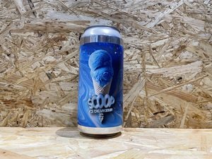 Azvex Brewing Co // SCOOP - Blue Raspberry Ice Cream Sour // 6.0% // 440ml