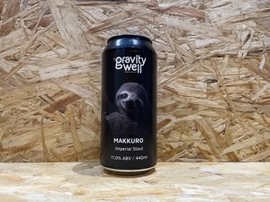 Gravity Well Brewing Co // Makkuro // 11.0% // 440ml