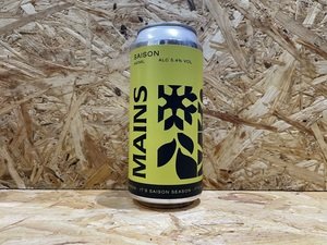 Mains Brewing // Saison // 5.4% // 440ml