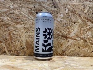Mains Brewing // Small Saison // 4.1% // 440ml