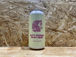 Pomona Island Brew Co // Sixty Horses In My Herd // 7.1% // 440ml