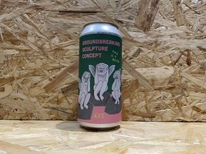 Pretty Decent Beer Co // Groundbreaking Sculpture Concept // 6.5% // 440ml