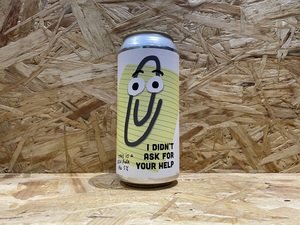 Pretty Decent Beer Co // I Didn't Ask For Your Help // 5.0% // 440ml