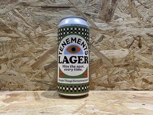 Simple Things Fermentations // Tenements Lager // 3.8% // 440ml