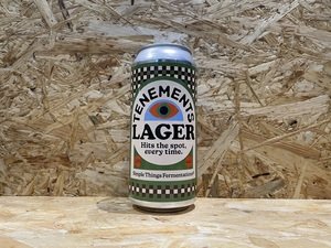 Simple Things Fermentations // Tenements Lager // 3.8% // 440ml