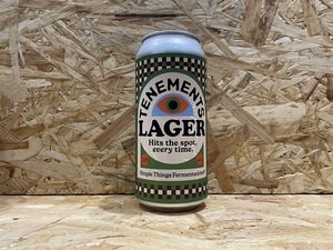 Simple Things Fermentations // Tenements Lager // 3.8% // 440ml