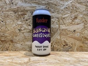 Yonder Brewing & Blending // Basque Cheesecake // 8.4% // 440ml