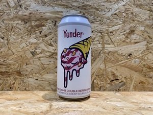 Yonder Brewing & Blending // Scoop: Honeycomb Double Berry Ripple // 6.5% // 440ml